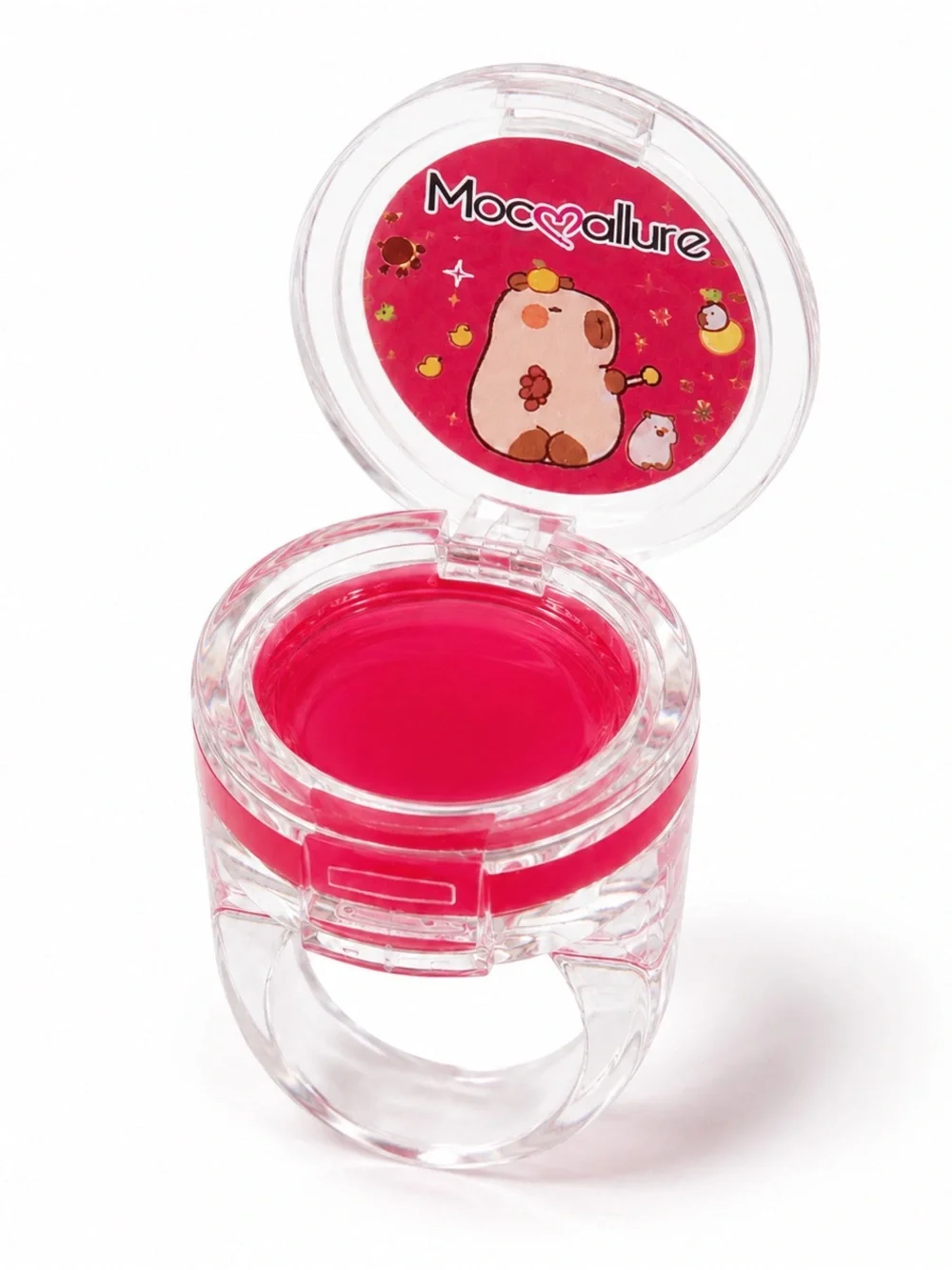 Moc·allure  Lip Balm Ring - Wearable Moisturizing Balm